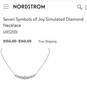 🌸BRAND NEW🌸 Silver Laffon Necklace